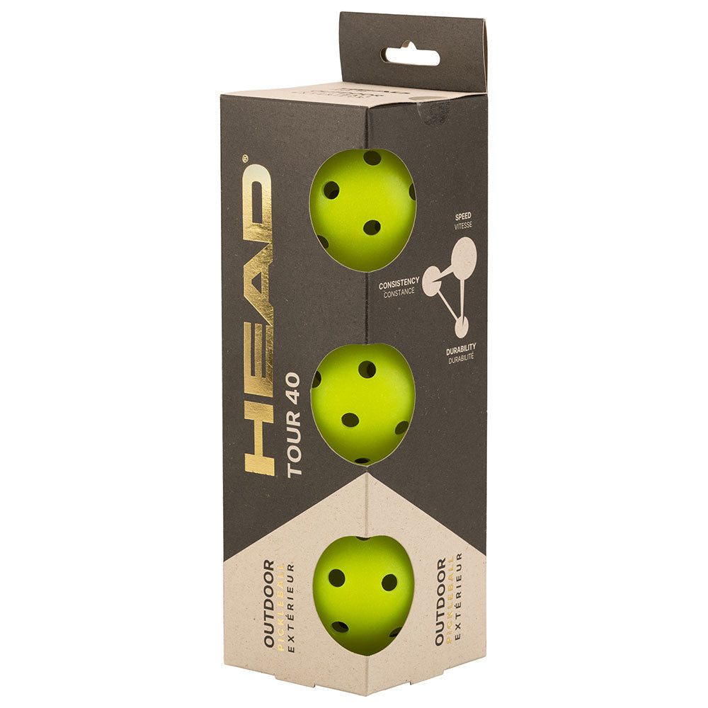 Pickleballsports HEAD Tour 40 Outdoor Pickleball