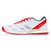Pickleballsports adidas White/Silver/Red Courtflash Pickleball Shoe