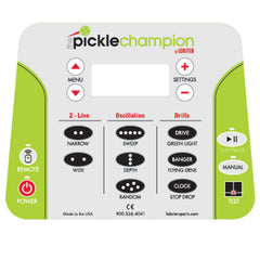 Pickleballsports The Pickle Champion Ball Machine by Lobster
