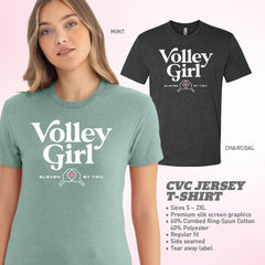 Pickleballsports ZER002 Volley Girl T-Shirt - Unisex