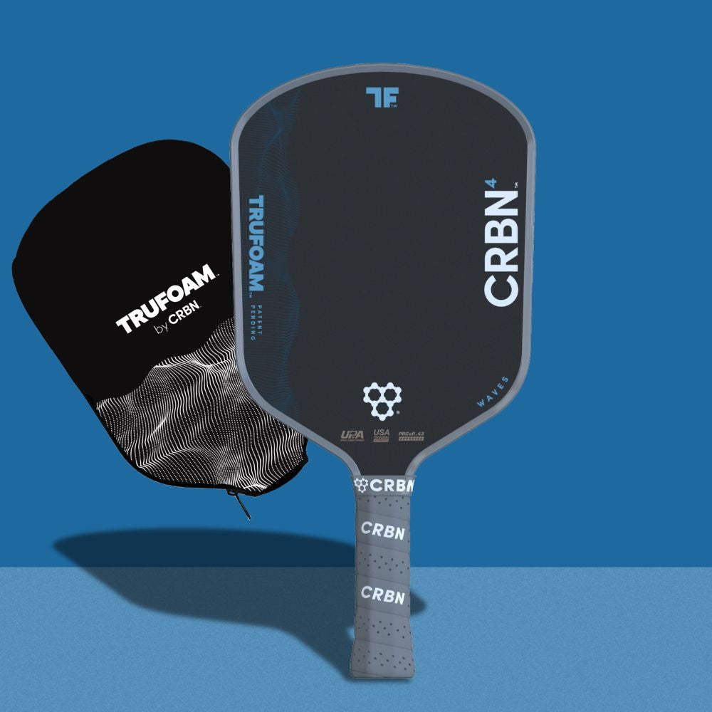 Pickleballsports CRBN TruFoam Waves 4 Hybrid Pickleball Paddle