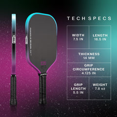 Pickleballsports JOOLA Perseus Pro 3S Dual 14mm Pickleball Paddle