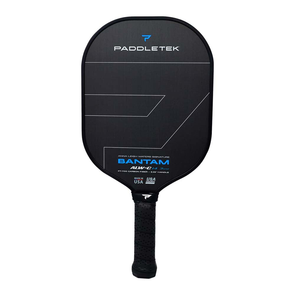 Pickleballsports Paddletek Bantam ALW-C Anna Leigh Waters Carbon 14.3mm Paddle