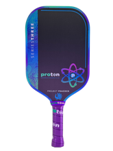 Pickleballsports Proton Series Three Project Peacock 13mm Elongated Pickleball Paddle
