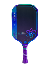 Pickleballsports Proton Series Three Project Peacock 15mm Elongated Pickleball Paddle
