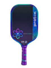 Pickleballsports Proton Series Three Project Peacock 15mm Elongated Pickleball Paddle