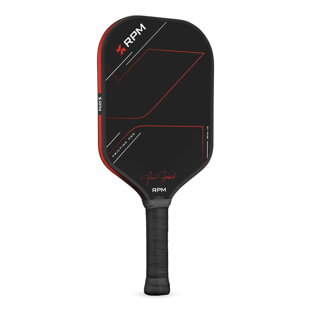 Pickleballsports RPM Friction Pro Elongated V2 Carbon Fiber Pickleball Paddle