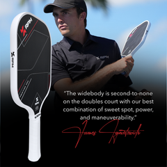 Pickleballsports RPM Friction Pro Widebody V1 Carbon Fiber Pickleball Paddle