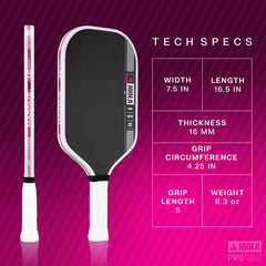 Pickleballsports JOOLA Tyson McGuffin Magnus Pro IV 16mm Pickleball Paddle