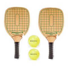 Pickleballsports Double Pack Swinger Paddle with Two Pickleballs