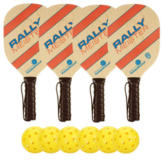 Pickleballsports Rally Meister Wood Paddle Deluxe Bundle