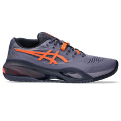 Pickleballsports ASICS Gel-Resolution X Greyish Purple/Nova Orange Court Shoe