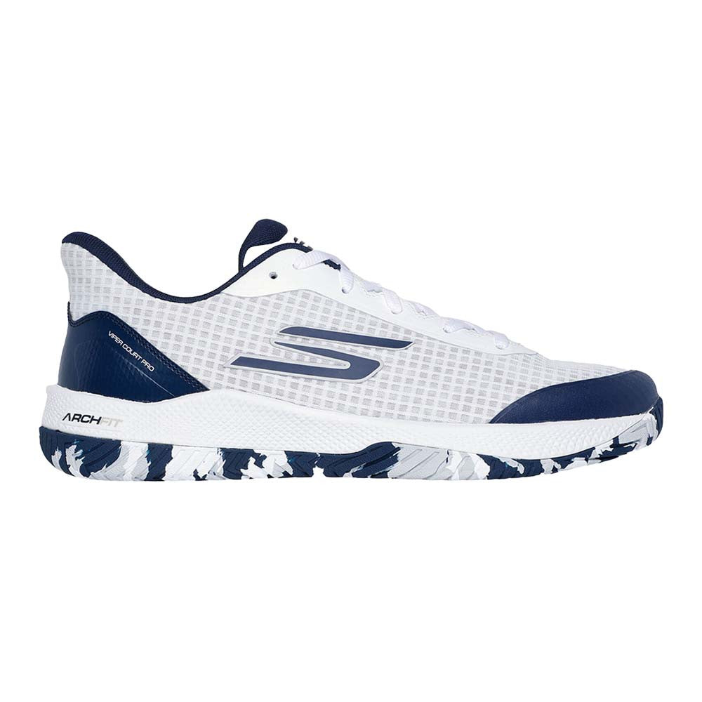 Pickleballsports Skechers Viper Court Pro Pickleball Shoe - White/Navy