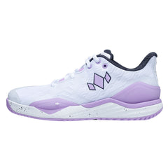 Pickleballsports Diadem Court Burst Court Shoe - White/Purple