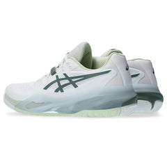 Pickleballsports ASICS Gel Resolution X Pickleball Shoe - White/Monument Blue