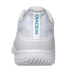 Pickleballsports Diadem Court Burst Court Shoe - Unisex - White/Teal
