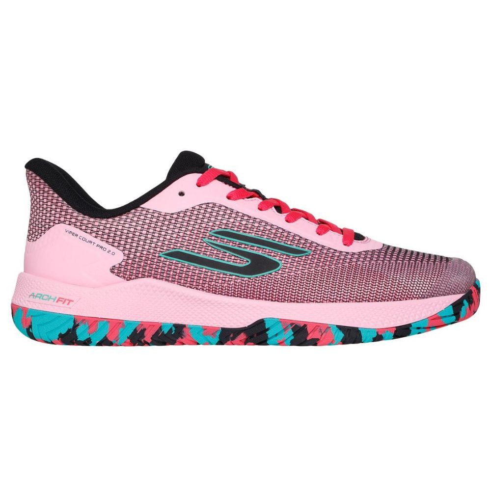 Pickleballsports Skechers Viper Court Pro 2.0 Pink/Black Shoe