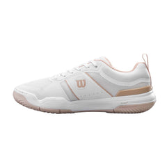 Pickleballsports Wilson Pickle Pro White/White/Cameo Rose Pickleball Shoe
