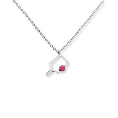 Pickleballsports Born to Rally Color Pop Pickleball Necklace