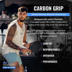 Pickleballsports Hesacore Pickleball Carbon Grip