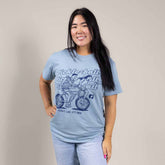 Pickleballsports Heritage Pickle-ball Bike Tee - Unisex