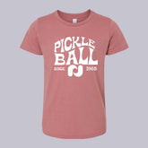 Pickleballsports Heritage Pickle-ball Groovy T-Shirt - Youth