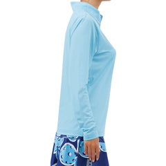 Pickleballsports Pickleball Bella Quarter Zip Long Sleeve Shirt