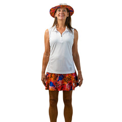 Pickleballsports Pickleball Bella Cactus Makes Perfect Drop Pleat Skort