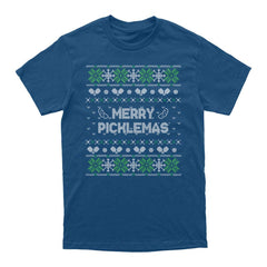 Pickleballsports Wallflower Merry Xmas Fairisle T-Shirt - Unisex