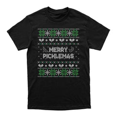 Pickleballsports Wallflower Merry Xmas Fairisle T-Shirt - Unisex