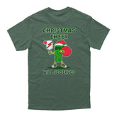 Pickleballsports Wallflower Christmas Cheer Served Pickle T-Shirt - Unisex