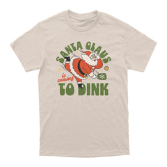 Pickleballsports Wallflower Santa Clause Dink T-Shirt - Unisex