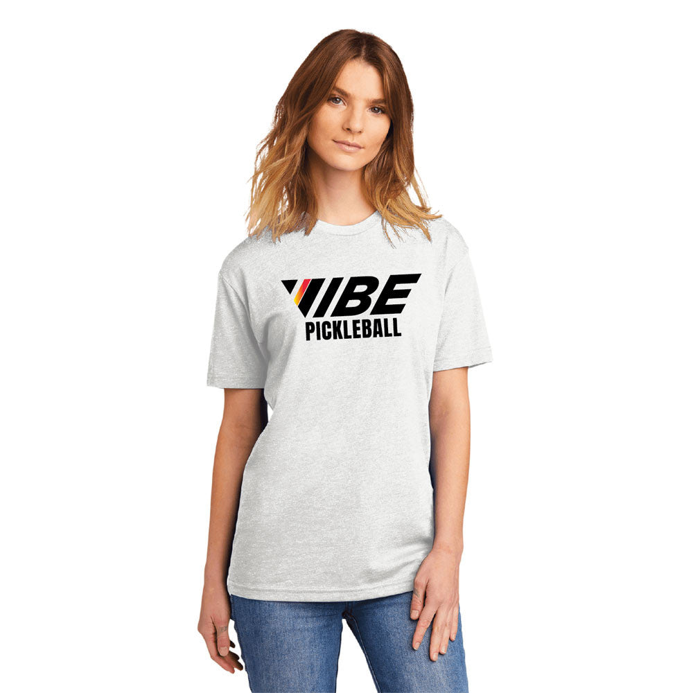 Pickleballsports VIBE Pickleball Logo White T-Shirt