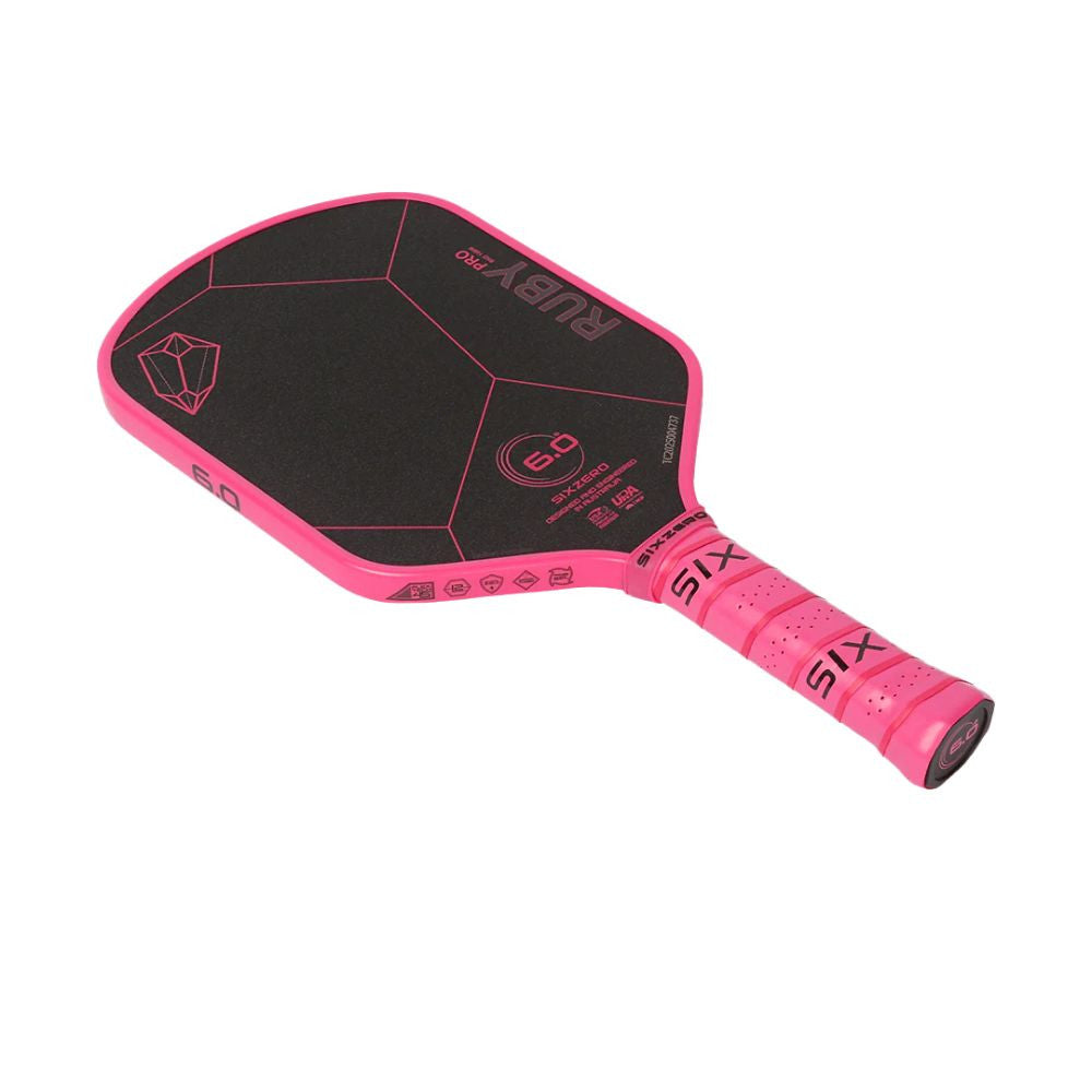 Pickleballsports Six Zero Ruby Pro Pickleball Paddle