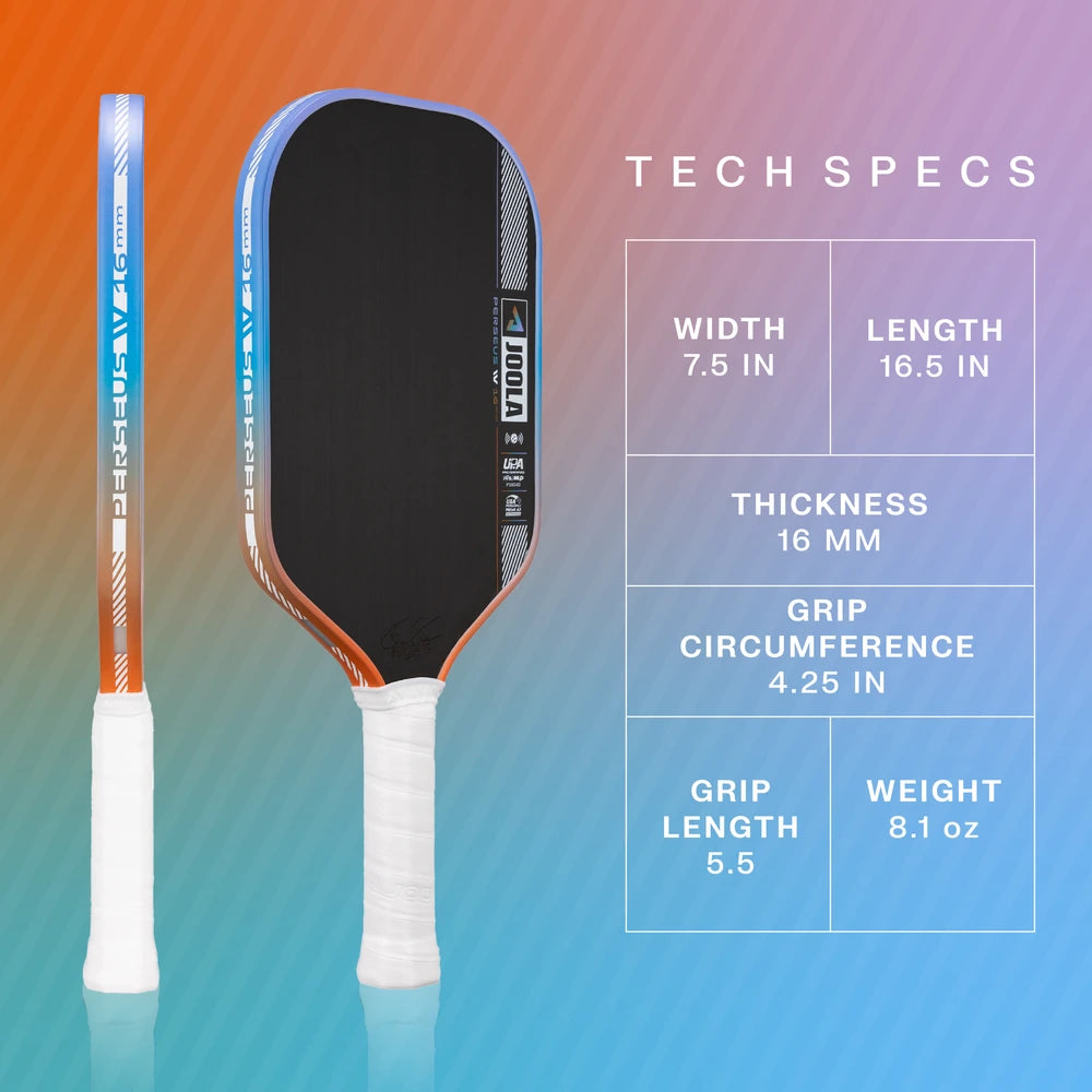 Pickleballsports JOOLA Ben Johns Perseus Pro IV 16mm Pickleball Paddle
