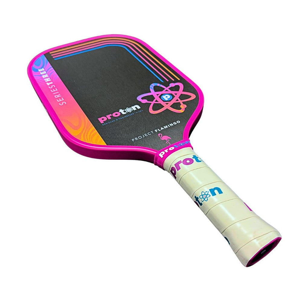 Pickleballsports Proton Series Three Pickleball Paddle - Project Flamingo