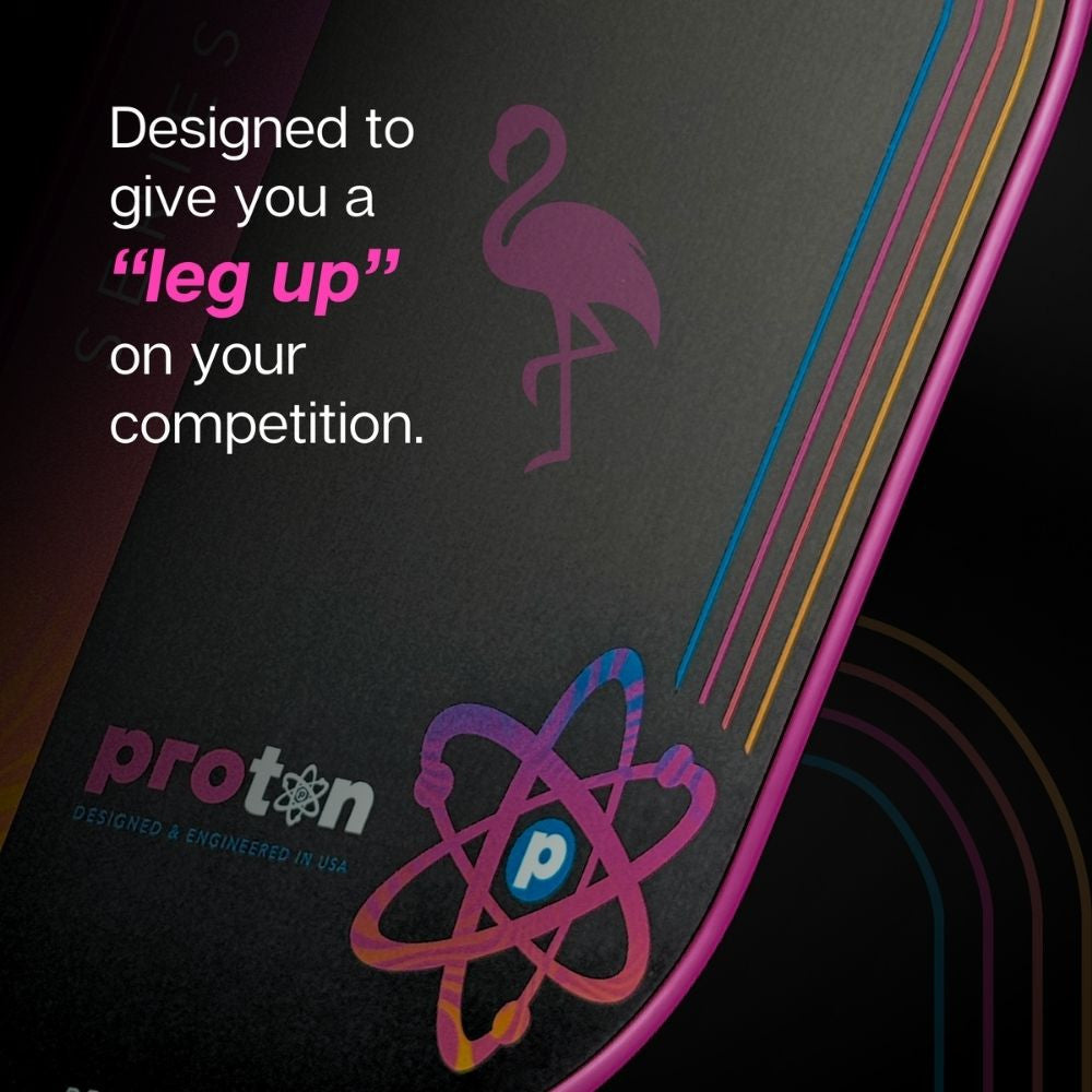 Pickleballsports Proton Series Three Pickleball Paddle - Project Flamingo