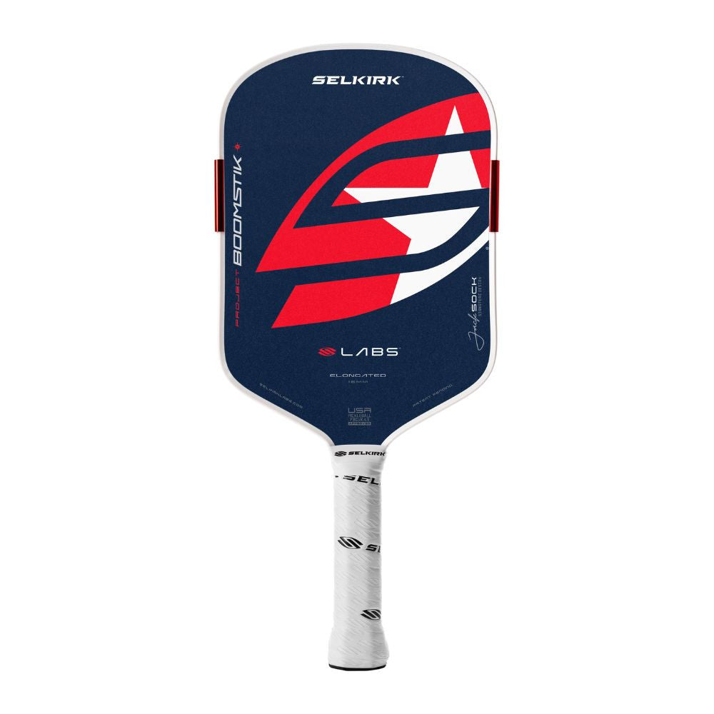 Pickleballsports Selkirk Labs Boomstik Elongated Paddle for Power & Spin