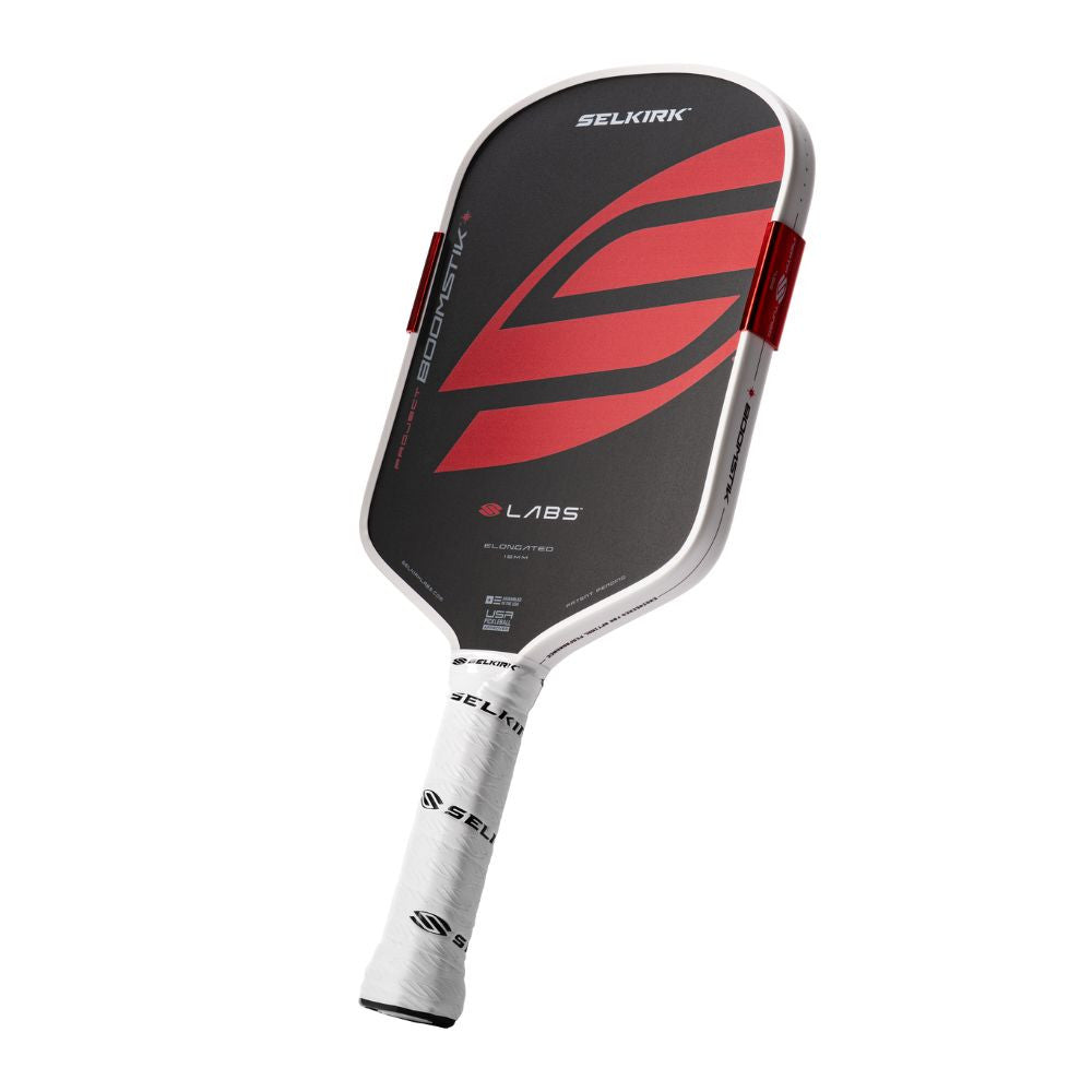 Pickleballsports Selkirk Labs Boomstik Elongated Paddle for Power & Spin