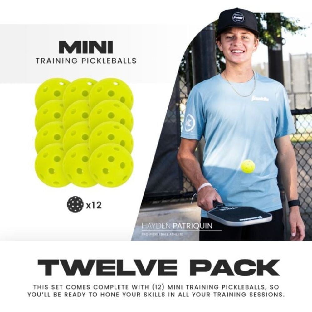 Pickleballsports Franklin Sports Mini Training Pickleballs