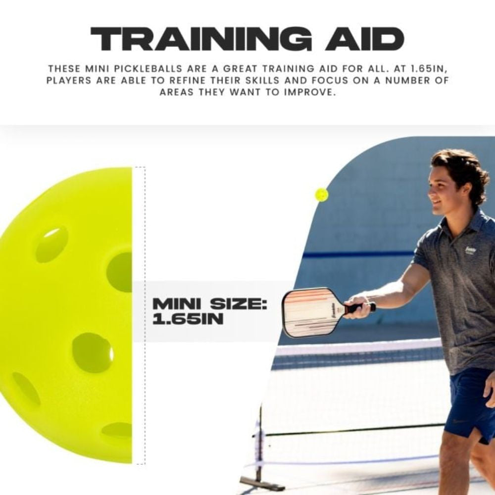 Pickleballsports Franklin Sports Mini Training Pickleballs