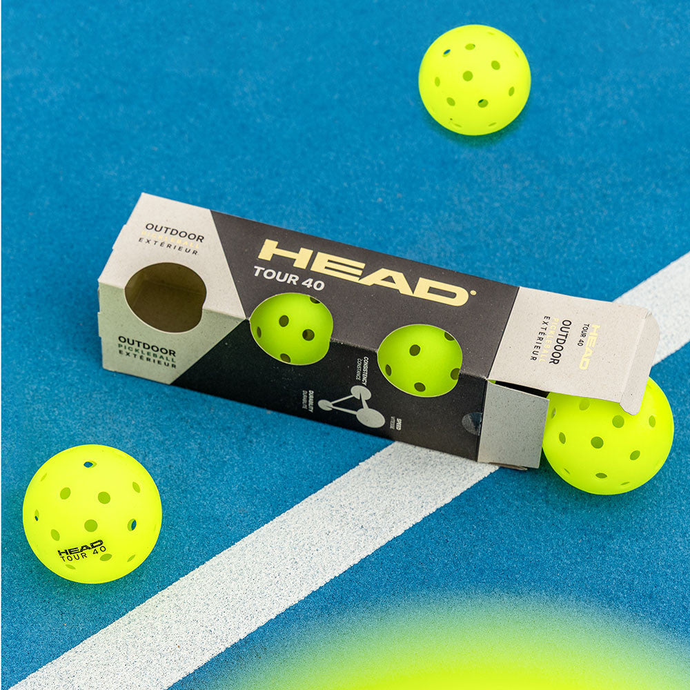 Pickleballsports HEAD Tour 40 Outdoor Pickleball