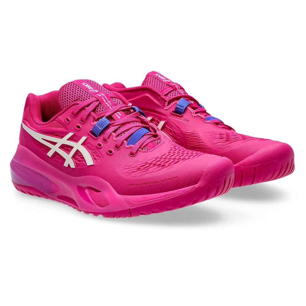 Pickleballsports ASICS Gel Resolution X Pickleball Shoe - Bright Rose/Cream