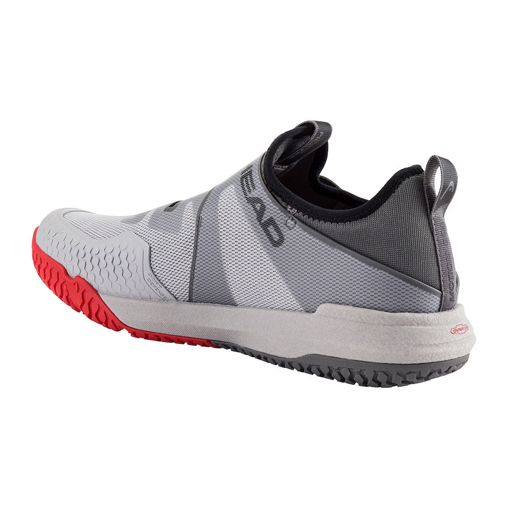 Pickleballsports HEAD Motion Pro BOA Pickleball Shoe, Light Grey/Red