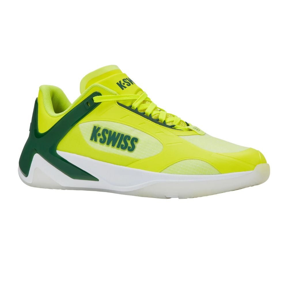 Pickleballsports K-Swiss K-Frame Pickleball Shoe - Neon Lime/Eden/White