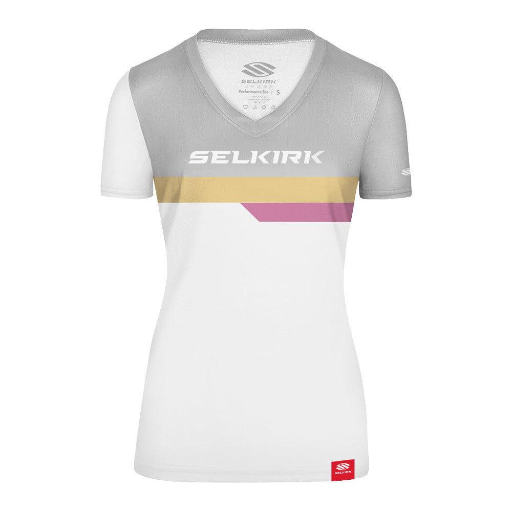 Pickleballsports Selkirk Legacy Line Short Sleeve V-Neck Shirt