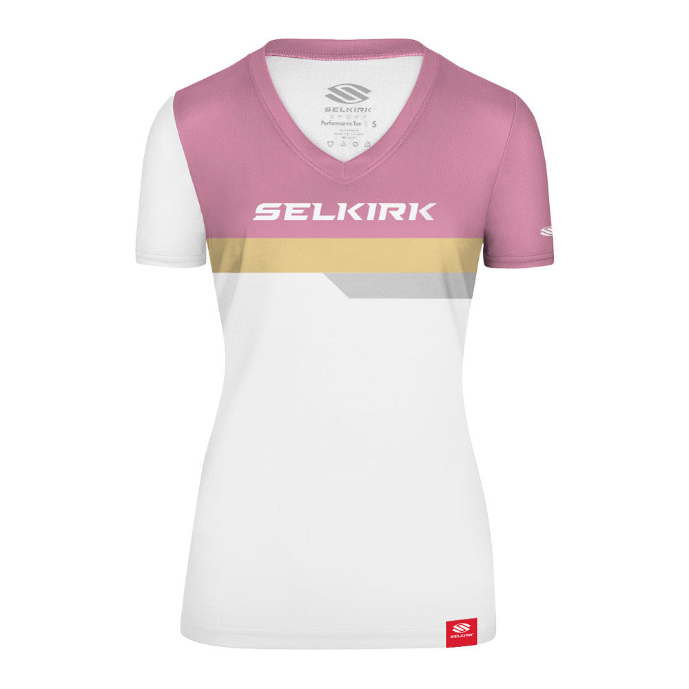 Pickleballsports Selkirk Legacy Line Short Sleeve V-Neck Shirt