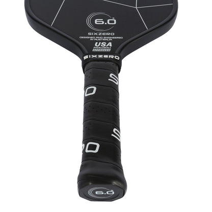 Pickleballsports Six Zero Double Black Diamond Elongated Pickleball Paddle