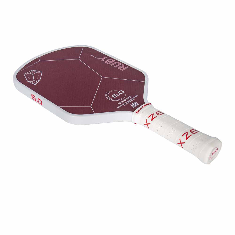 Pickleballsports Six Zero Ruby 16mm Pickleball Paddle