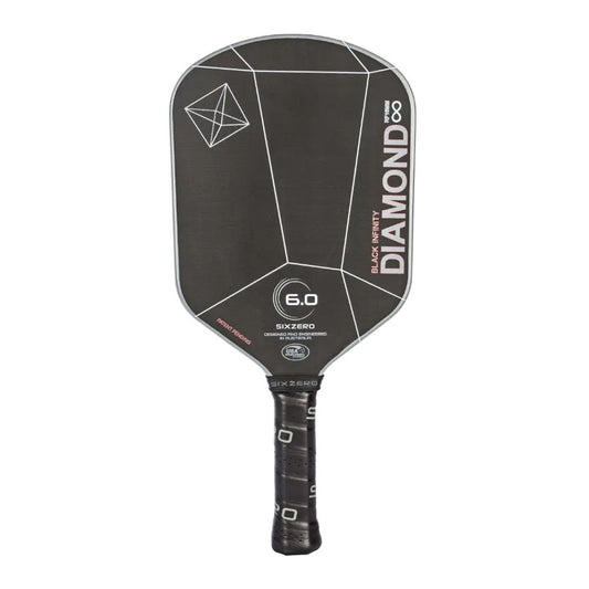 Pickleballsports Six Zero Infinity Edgeless Black Diamond Power Pickleball Paddle